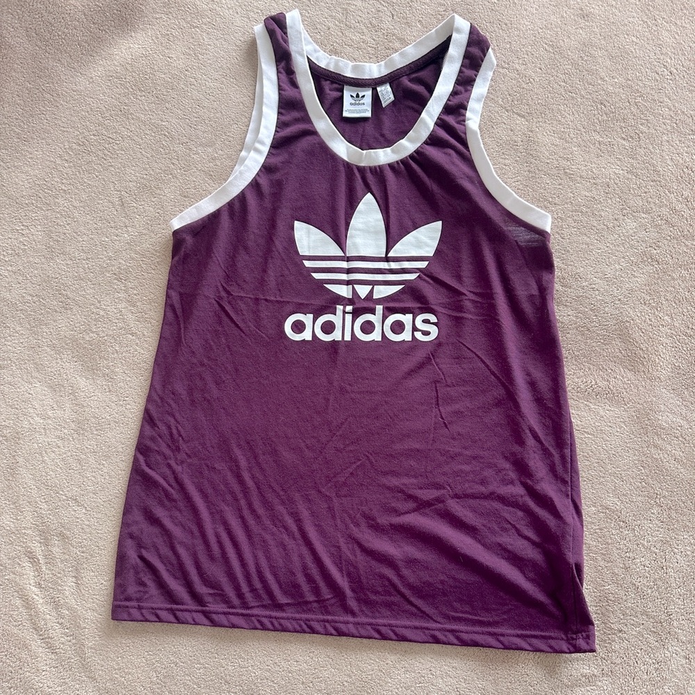 Adidas Purple Tank Top